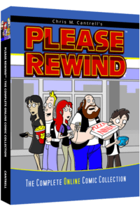 3d cover of PR comic strip collection
