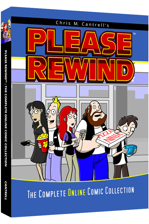 3d cover of PR comic strip collection